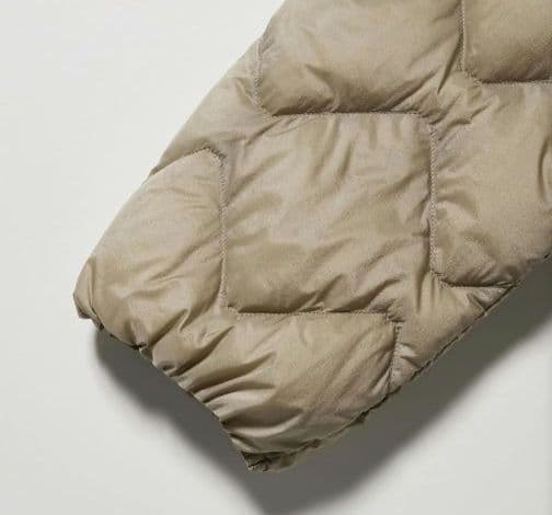 ユニクロ　ウルトラライトダウンリラックスコート　カーキ　3XL