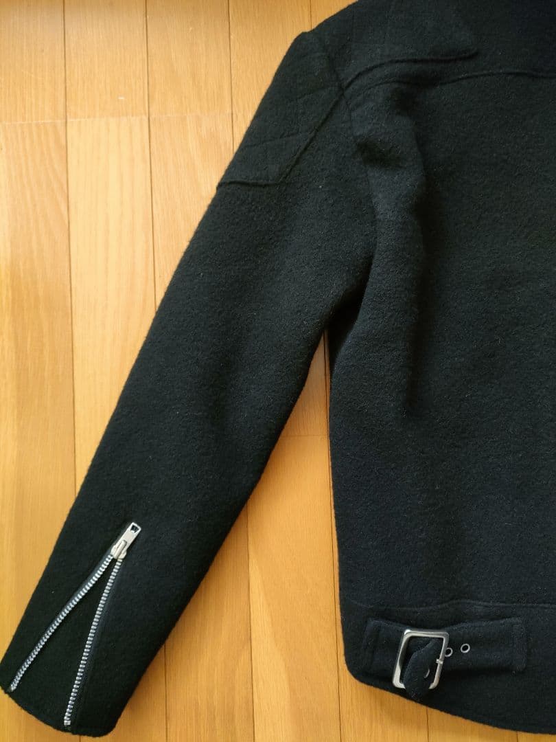Schott × flaph フェルト ライダースジャケット 36