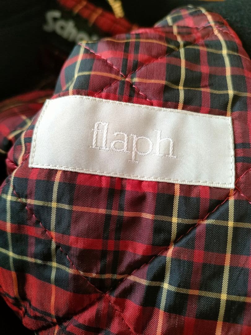 Schott × flaph フェルト ライダースジャケット 36
