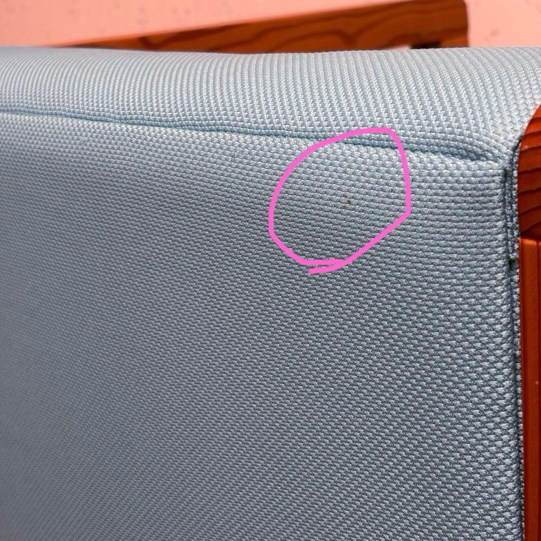 【美品】お洒落　ラウンジチェア　　大手企業設置品　北欧風　天然木