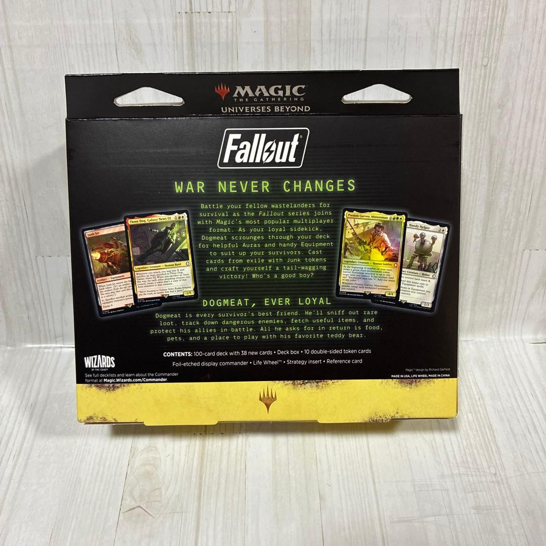 Fallout フォールアウト たくましき生存者たち 統率者デッキ 英語版