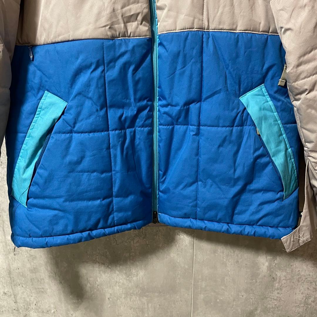 Burtonバートンスキーウェアスノーボードジャケットパーカーフード付灰色グレー