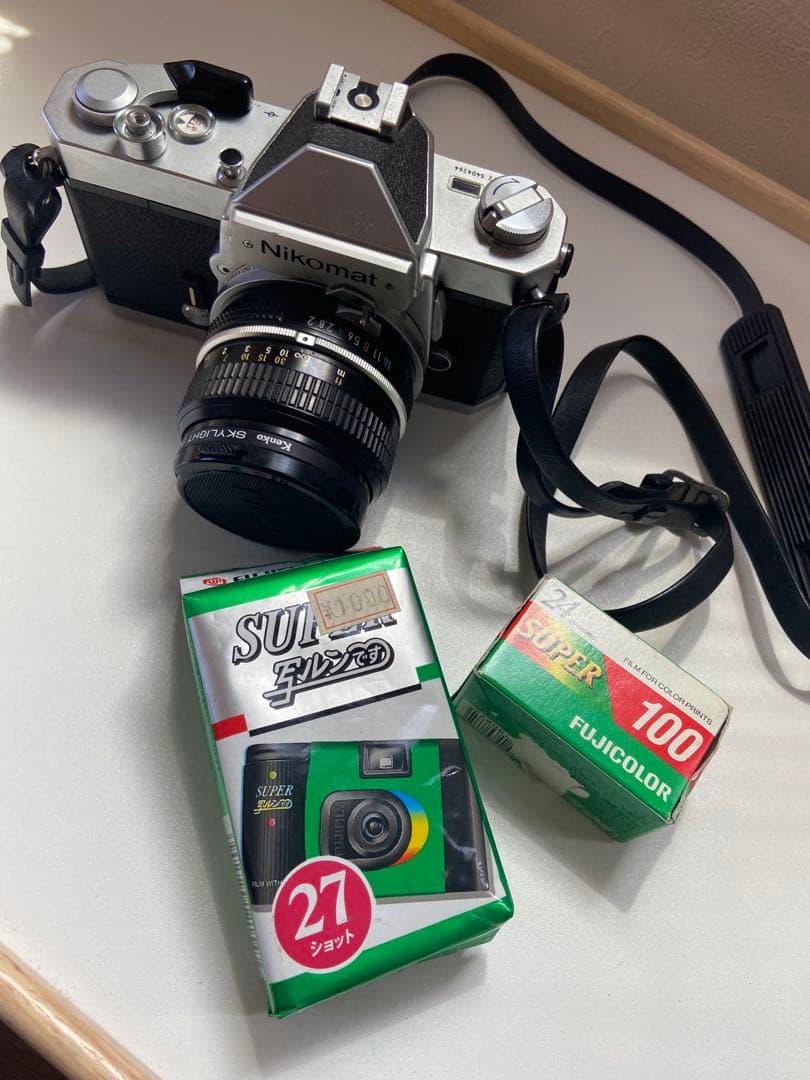 Nikomat 一眼レフカメラ SKYLIGHTレンズ付き