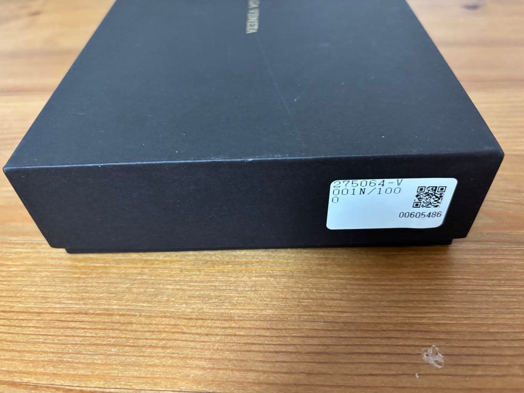 Bottega Veneta ブラック レザー 長財布