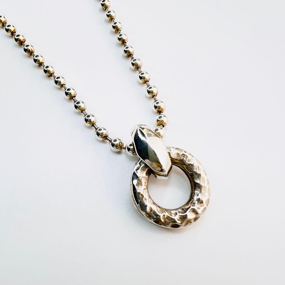 ロンワンズ レナードカムホート リンクドクレーンリング ネックレス.