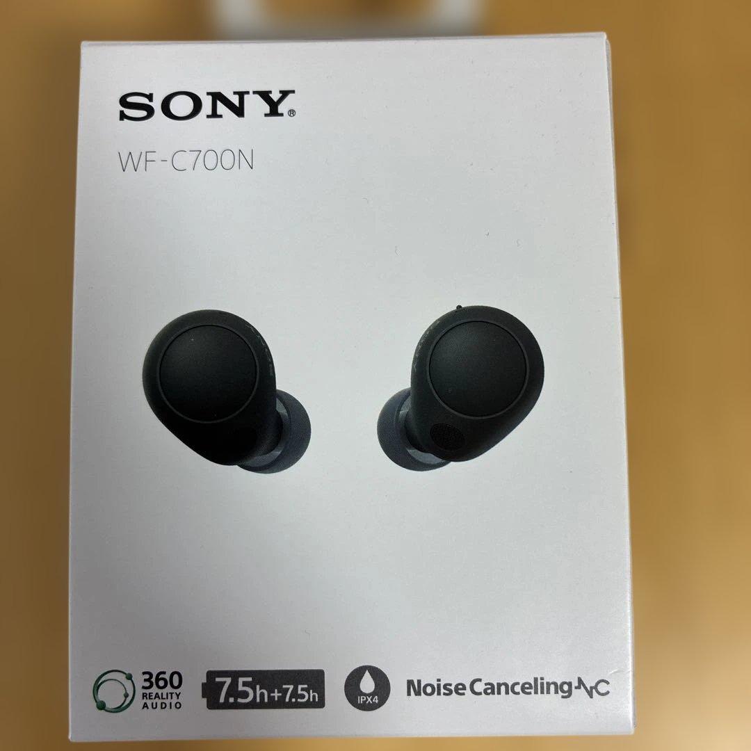新品未使用ソニーワイヤレスノイキャンステレオヘッドセット￼ WF-C700N