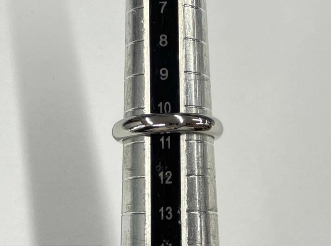 Pt900 ＃10.5 総重量6.0g 甲丸リング