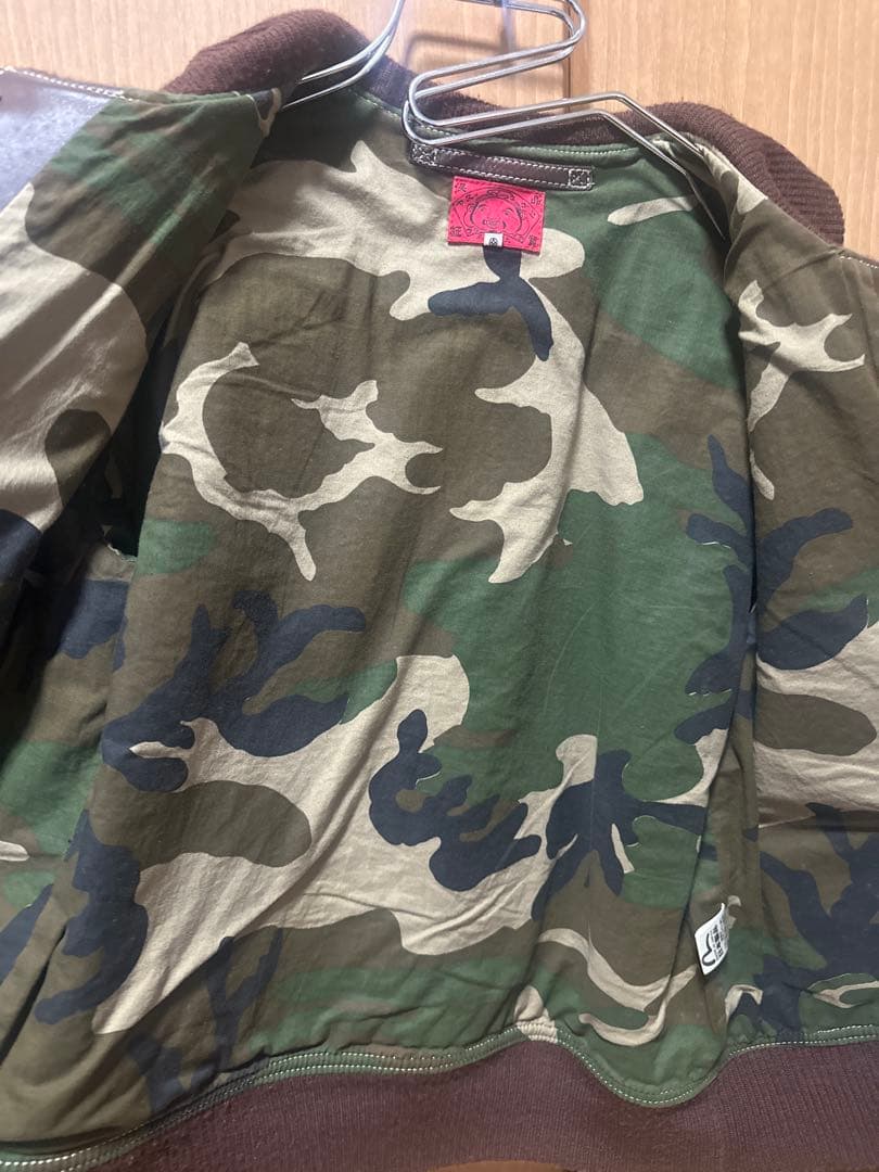 Y*♡様 超レア EVIS エヴィス A-1 レザージャケット 38