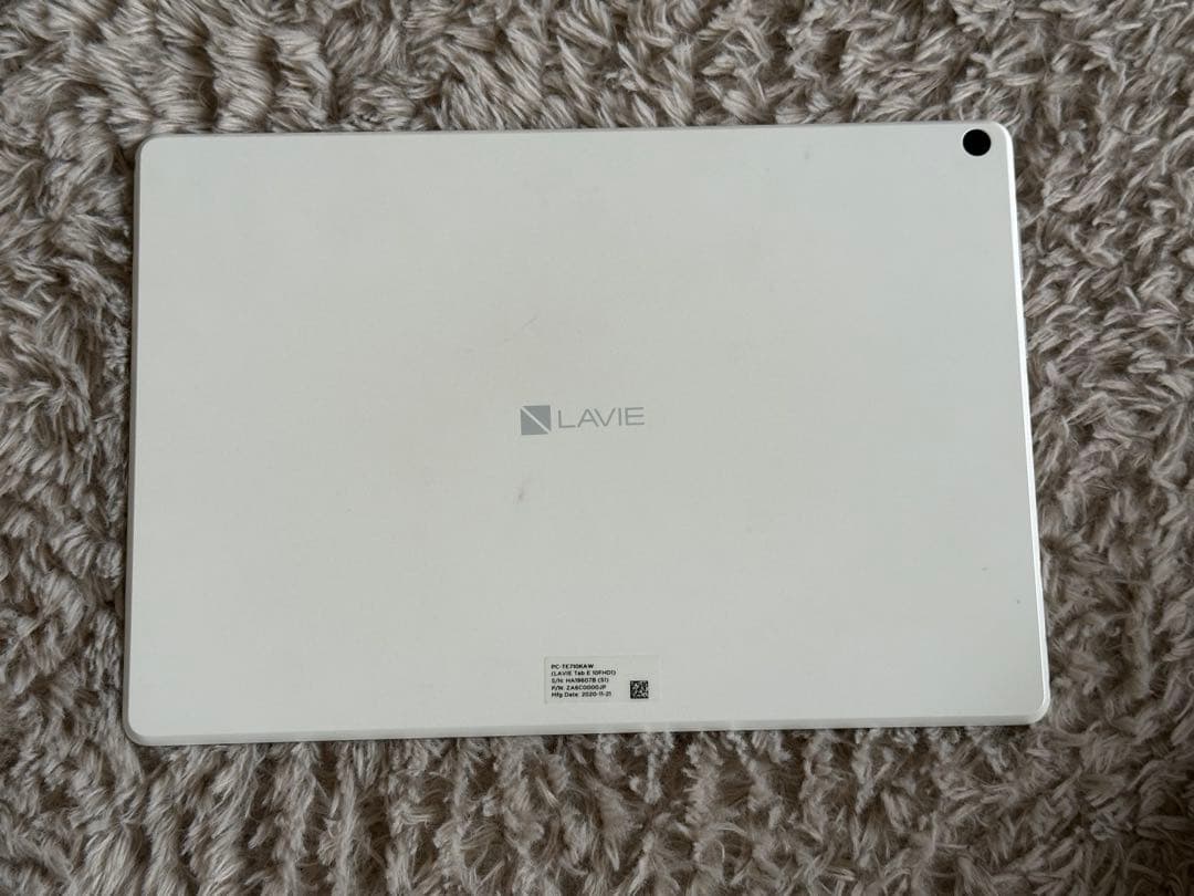 NEC PC-TE710KAW LAVIE Tab E ホワイト 10.1型
