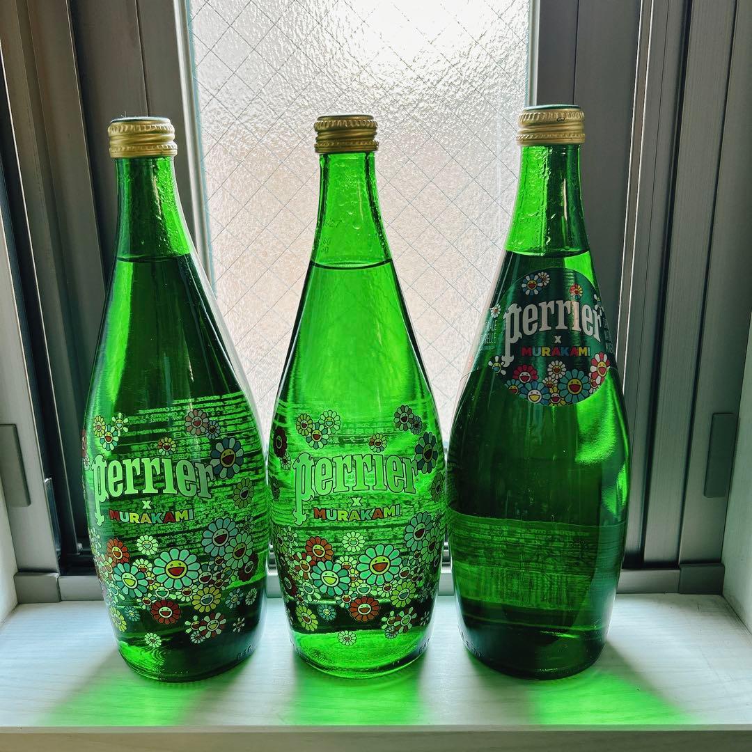 限定　瓶　未開封　ペリエ&村上隆コラボ　Perrier カイカイキキ　8本セット