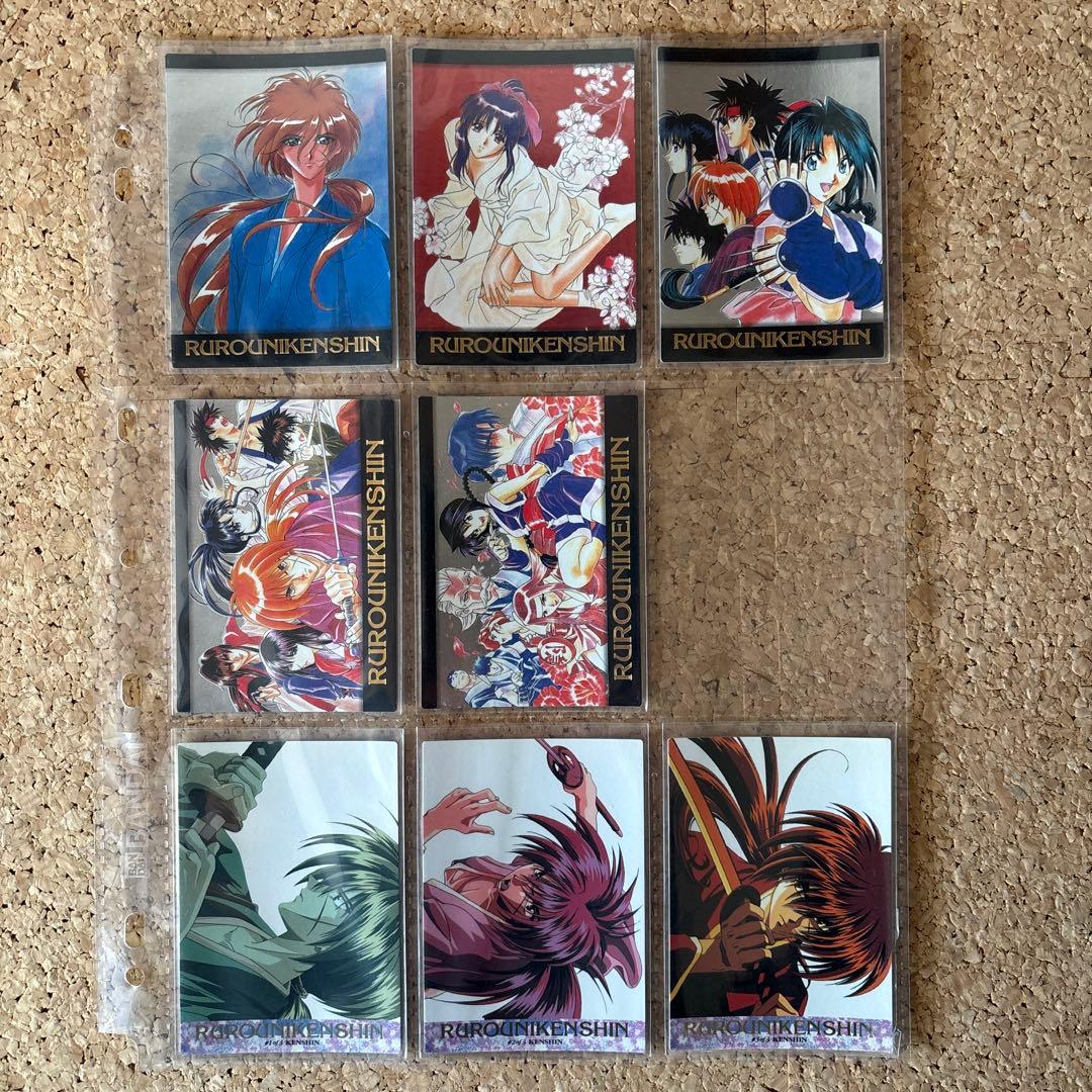 るろうに剣心　カードダス　初版　ノーマコンプ　SP5枚　付録3枚　全188枚