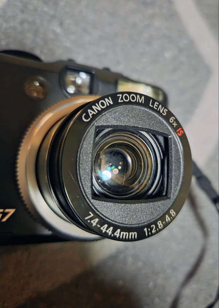 【美品】Canon G7 コンパクトデジタルカメラ、 箱、端子、説明書