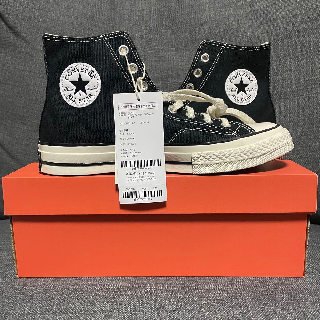 【海外限定】CT70 162050C ブラック 27cm 新品未使用 箱付き