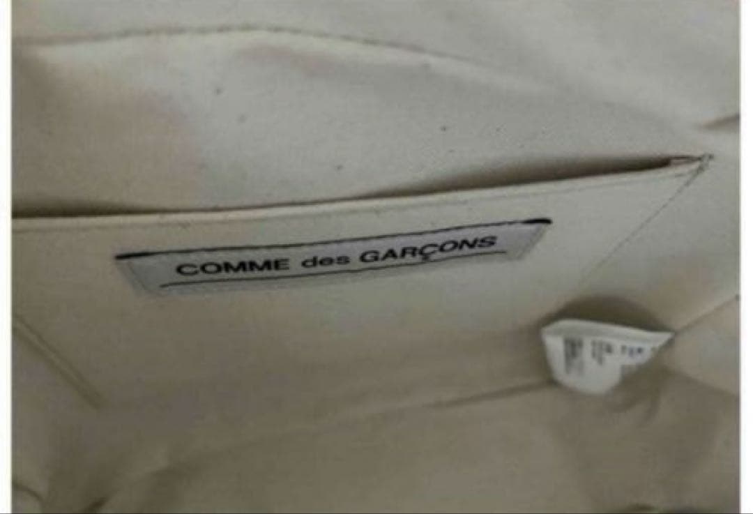 コムデギャルソン　スクエアバッグ　青山バッグ　極美品　レザー