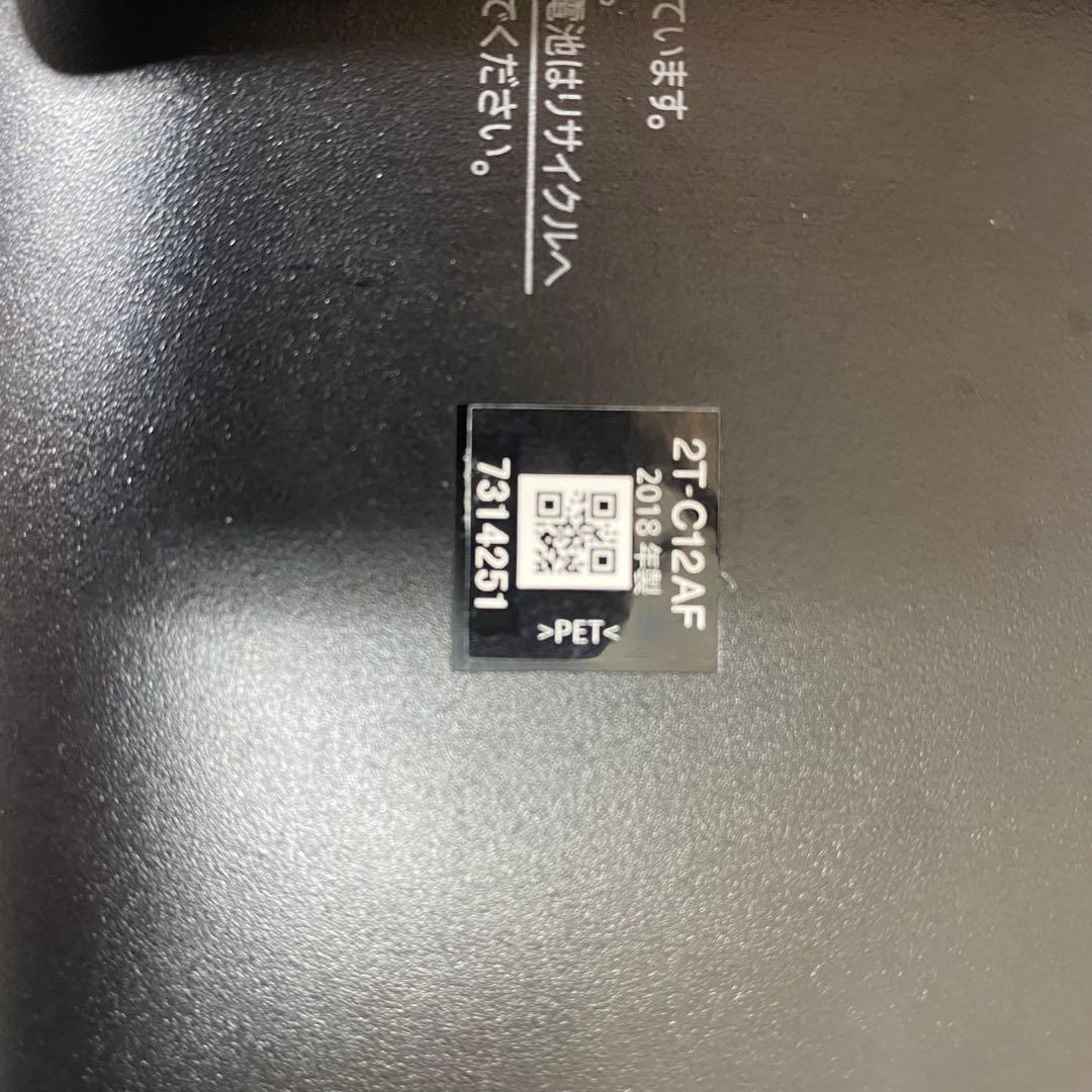 SHARP　AQUOS　2T-C12AF　ポータブルテレビ　ブラック　18年製