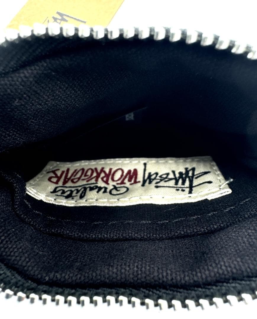 【新品・未使用】STUSSY ケース　canvas coin pouch