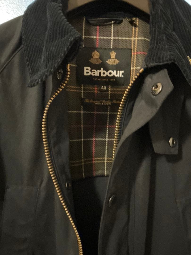 Barbour ブラック ビデイル 40インチ
