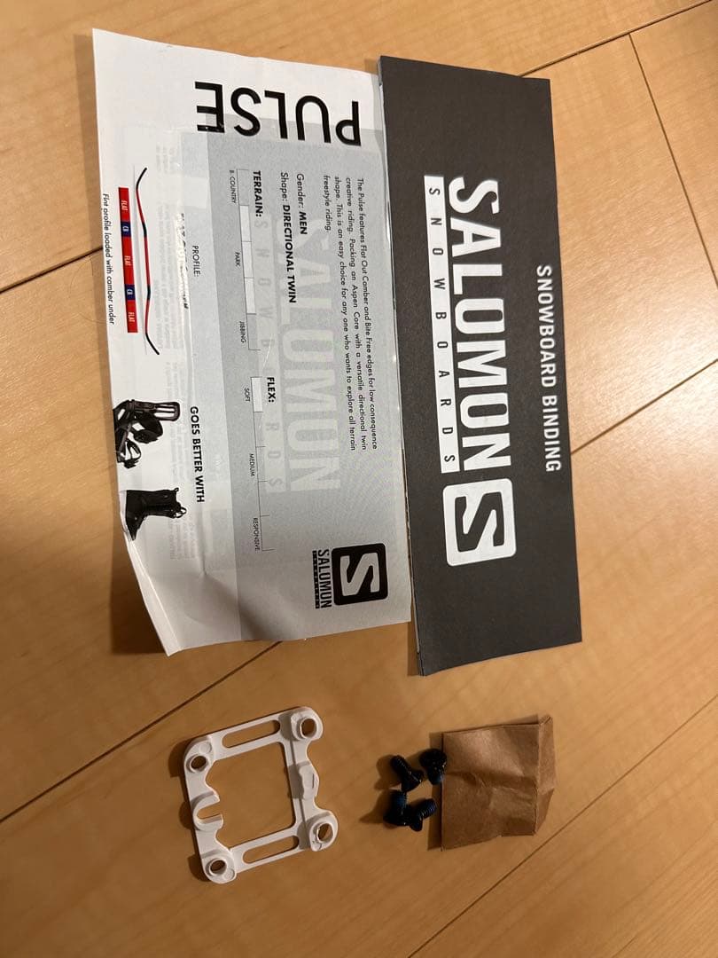 SALOMON スノーボード ビンディング付き　150cm