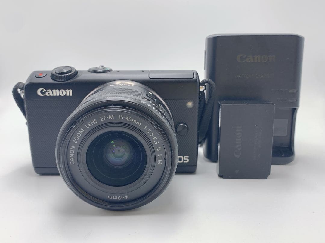 Canon EOS M100ミラーレス一眼 デジカメ EF-M 15-45mm