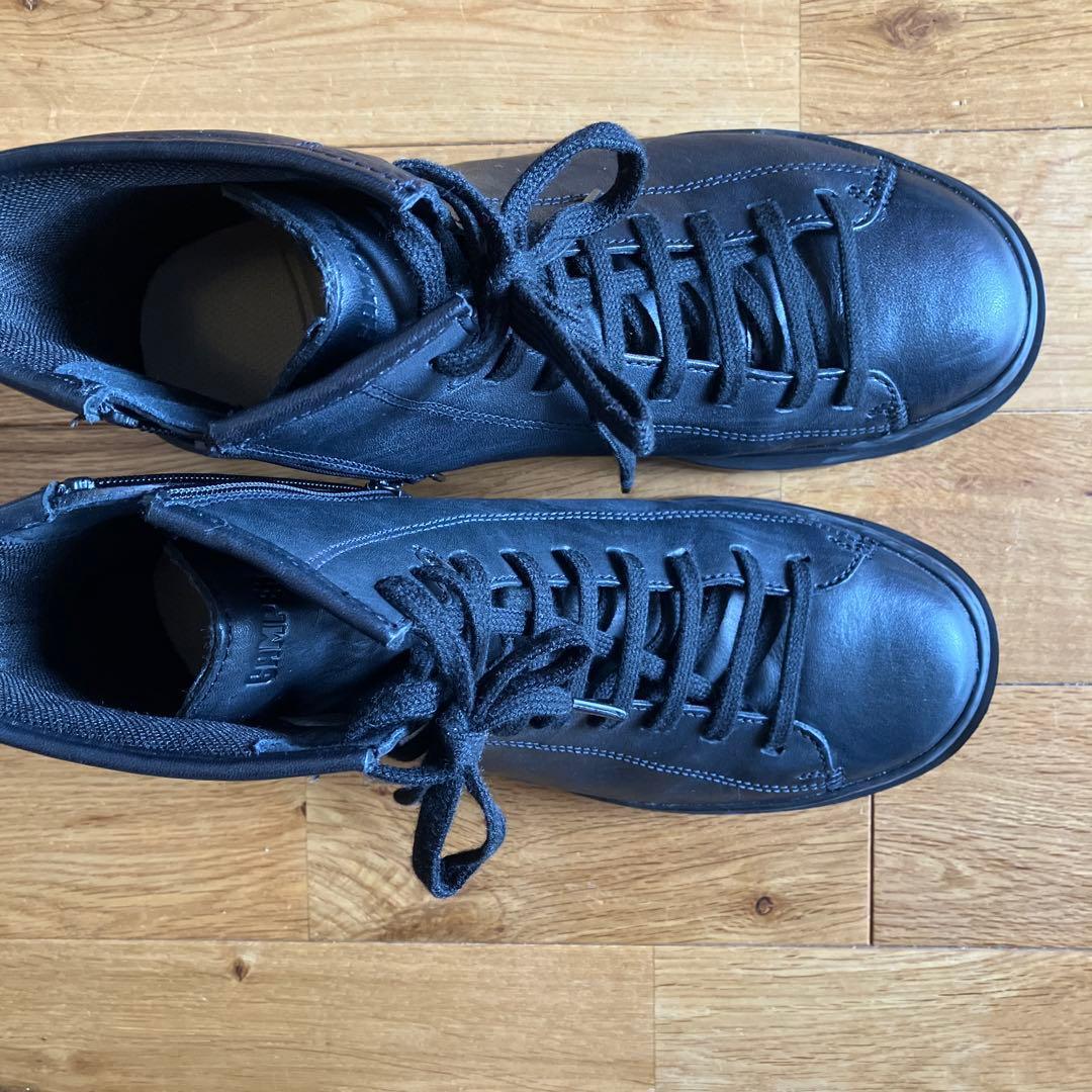 カンペール　40 25 美品　ハイカットブーツ　サイドジップ