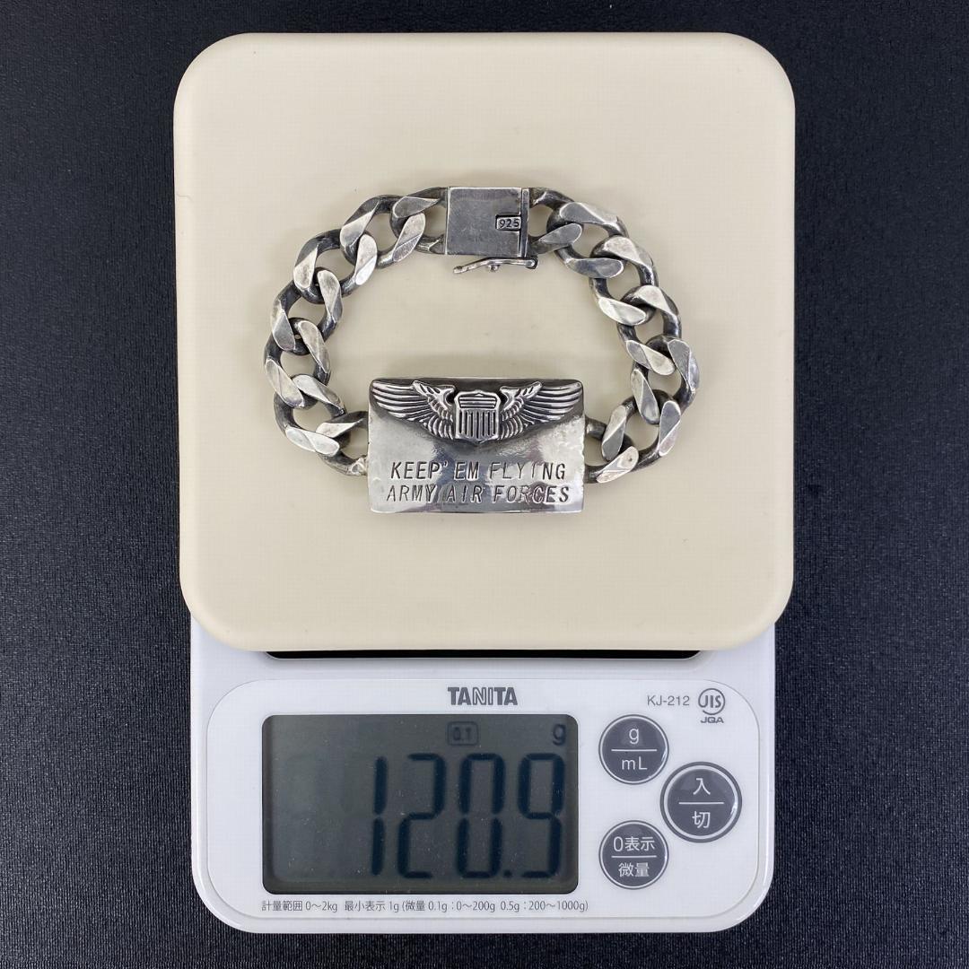 アクセサリー BUZZ RICKSON'S AVIATOR SILVER BRACELET