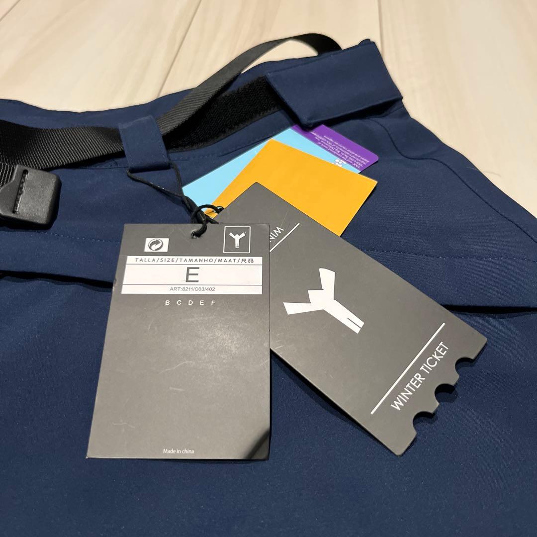 WINTER TICKET スノーボードパンツ ネイビー