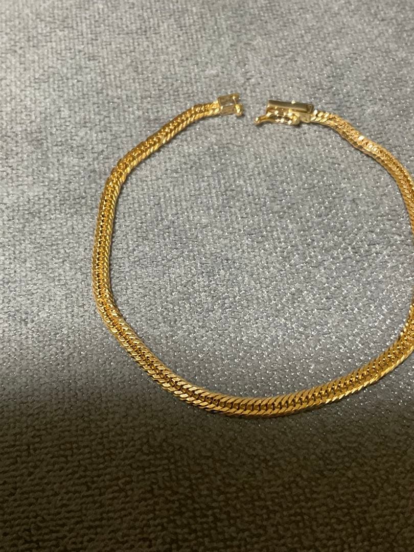 K18 喜平ブレスレット 12面 5.125g 18cm