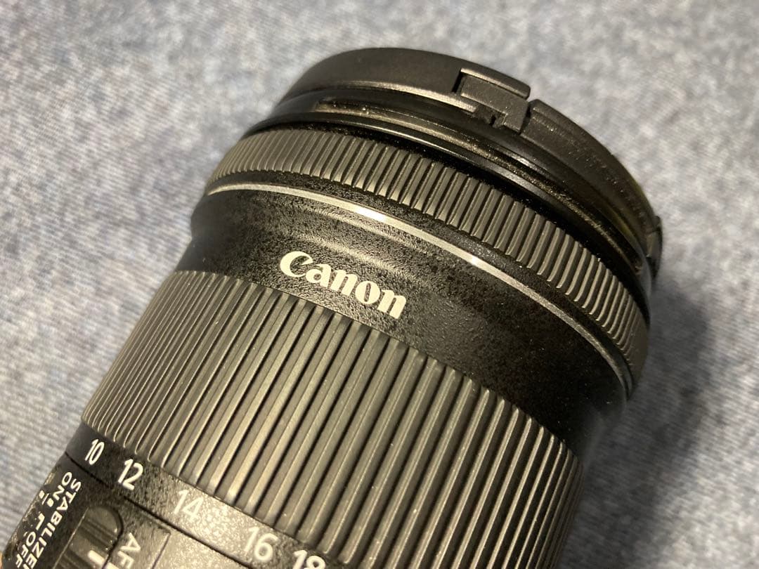 美品 Canon キャノン EF-S 10-18 IS STM◆フード＆箱説付き