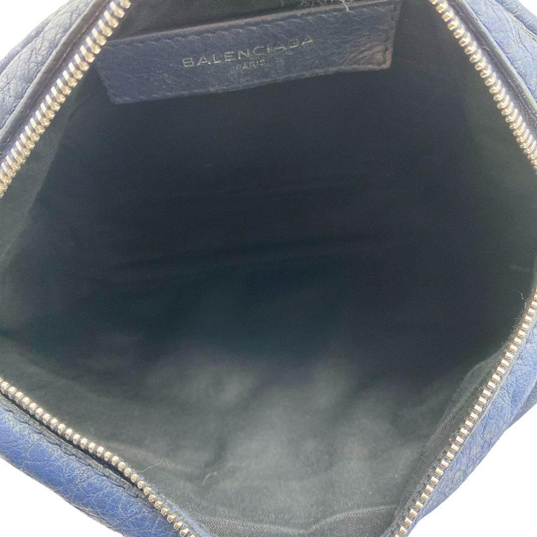 専用 希少 BALENCIAGA ブルー メンズ ボディバッグ 8248.