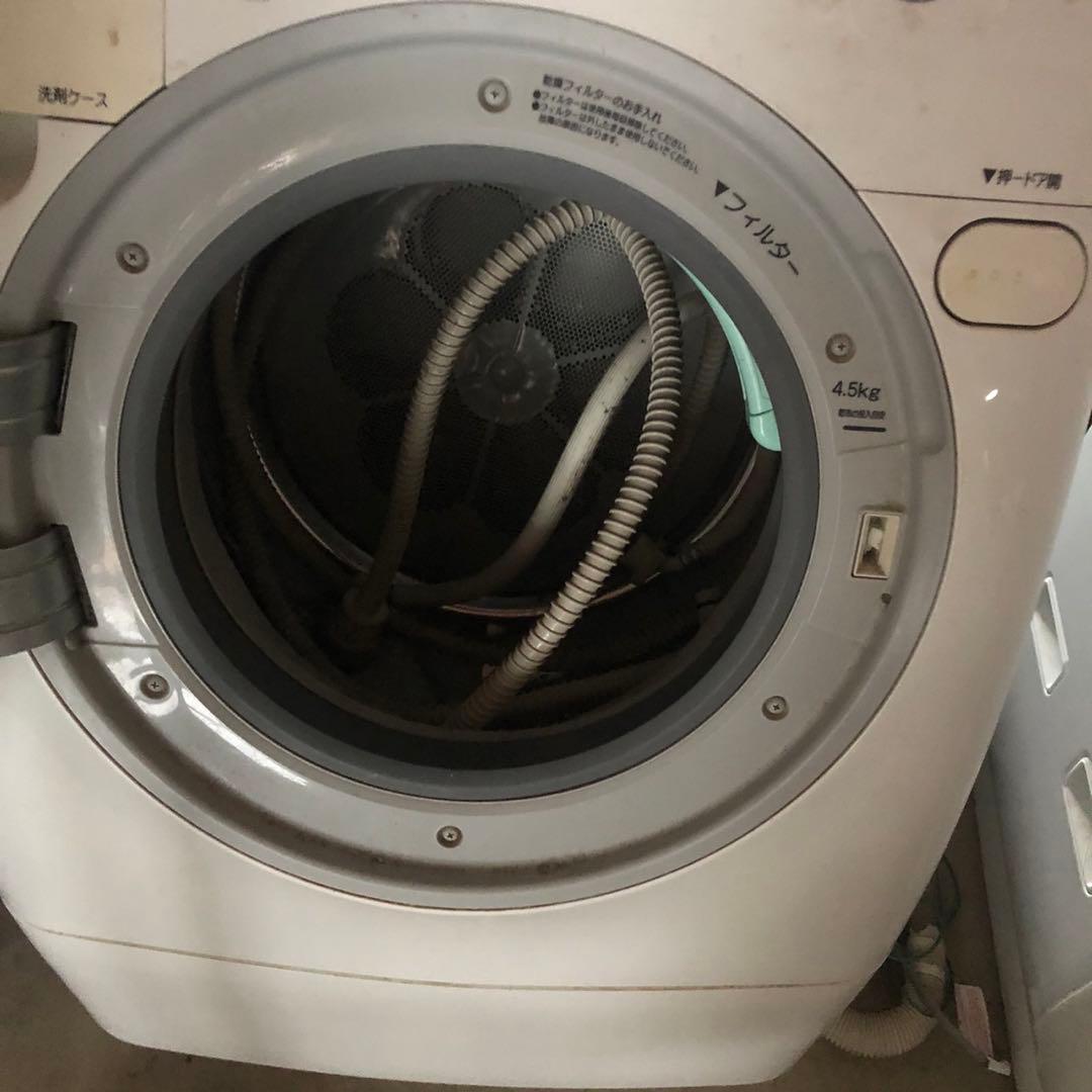 送料込★ドラム式洗濯乾燥機 松下電工 NA-V80 容量8.0kg 2004年