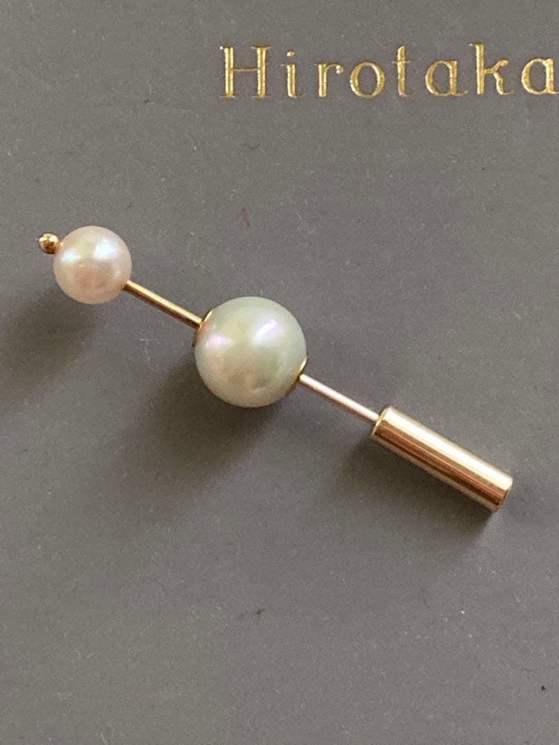 hirotaka ヒロタカ　Mini Spear Pearl パール ピアス