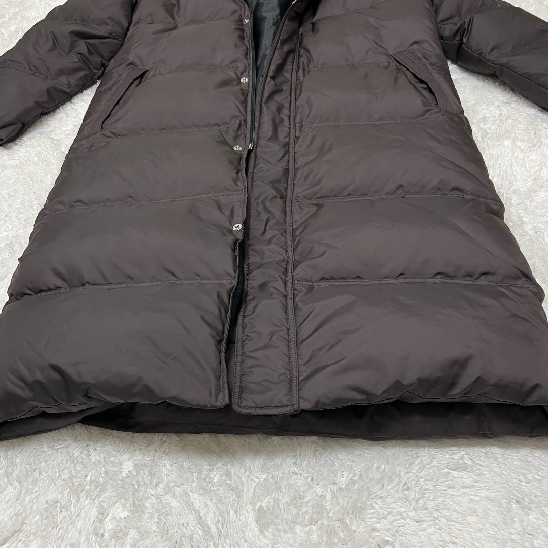 デサント　スーパーロングダウンコート　フード付き ベンチコート　防寒