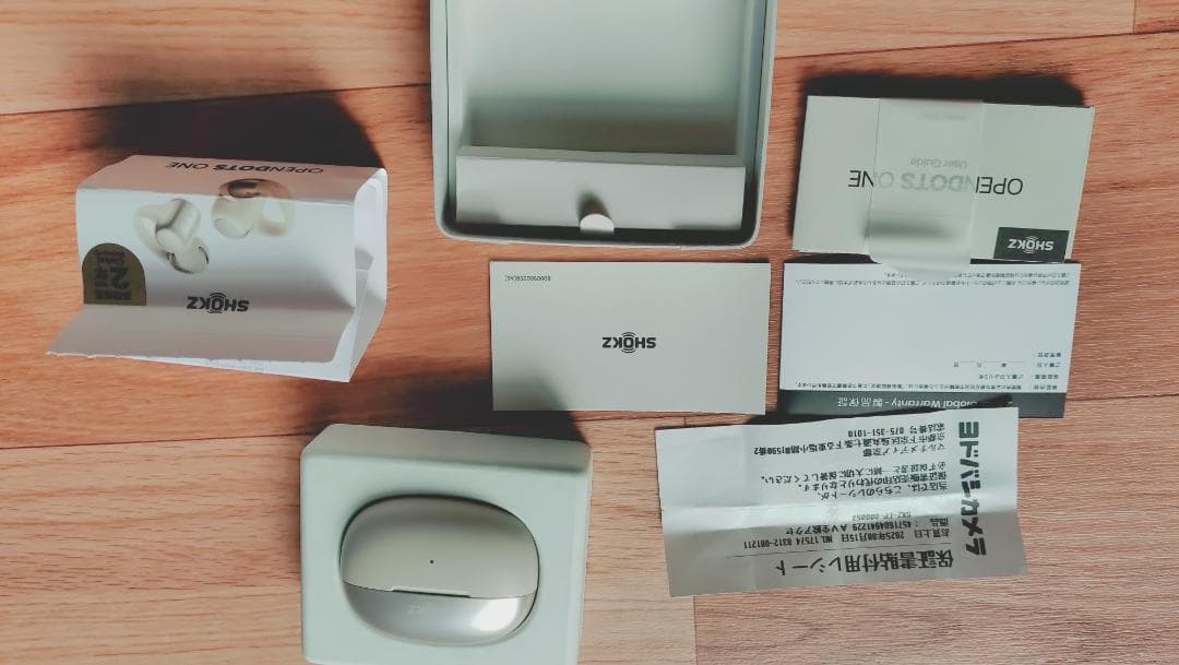 イヤホン shokz open dots one