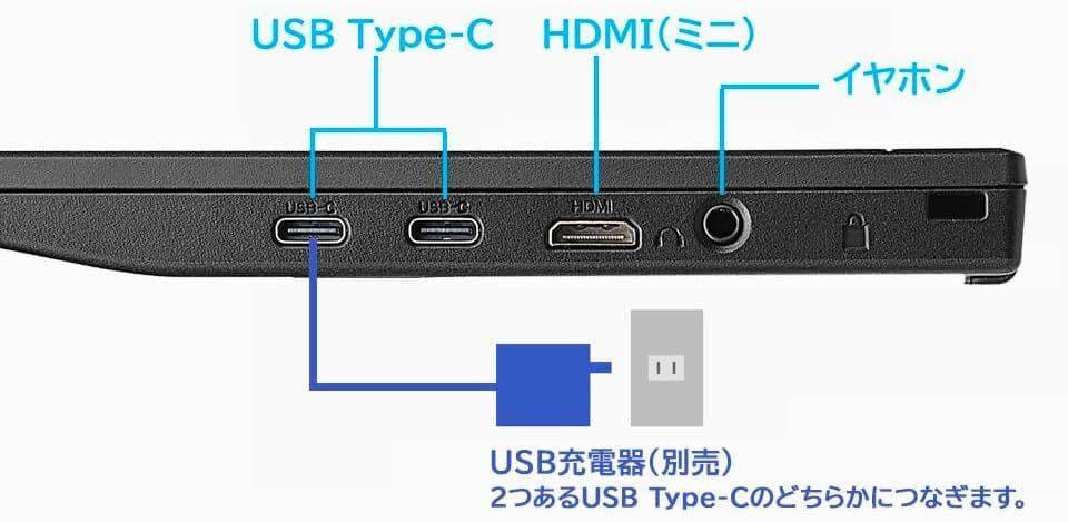 IO DATA LCD-YC141DX 14型フルHD対応モバイルディスプレイ