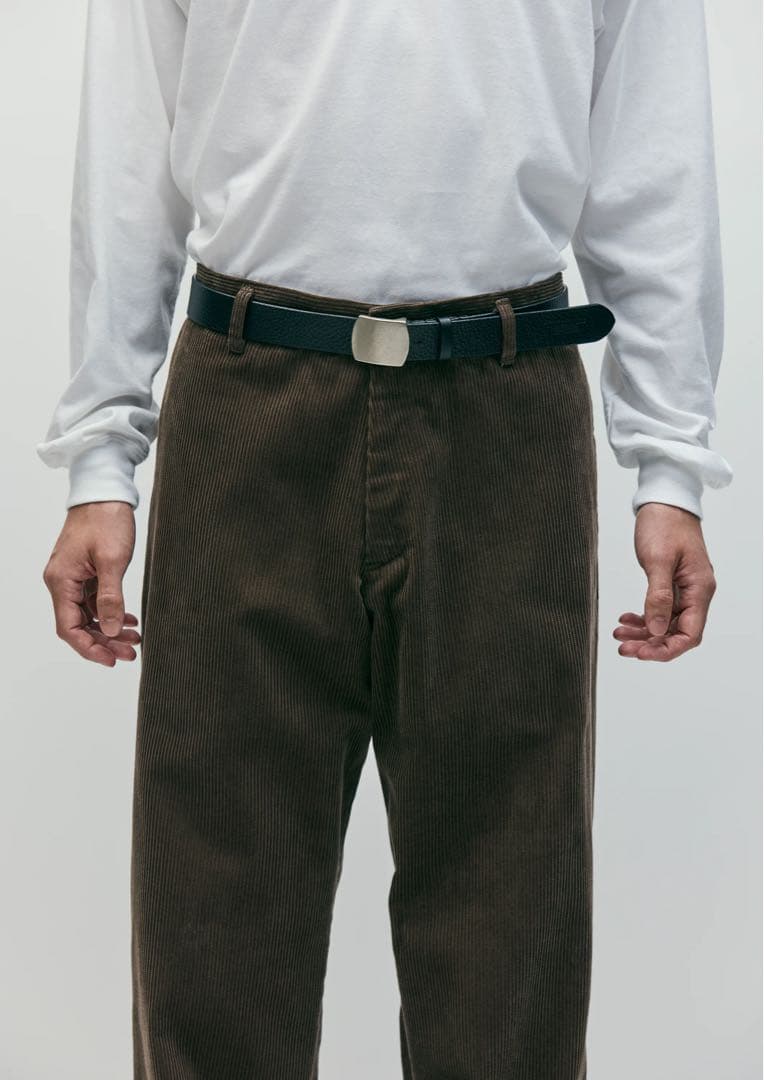 完売品 NEIGHBORHOOD LEATHER BELT WIDE ブラックM