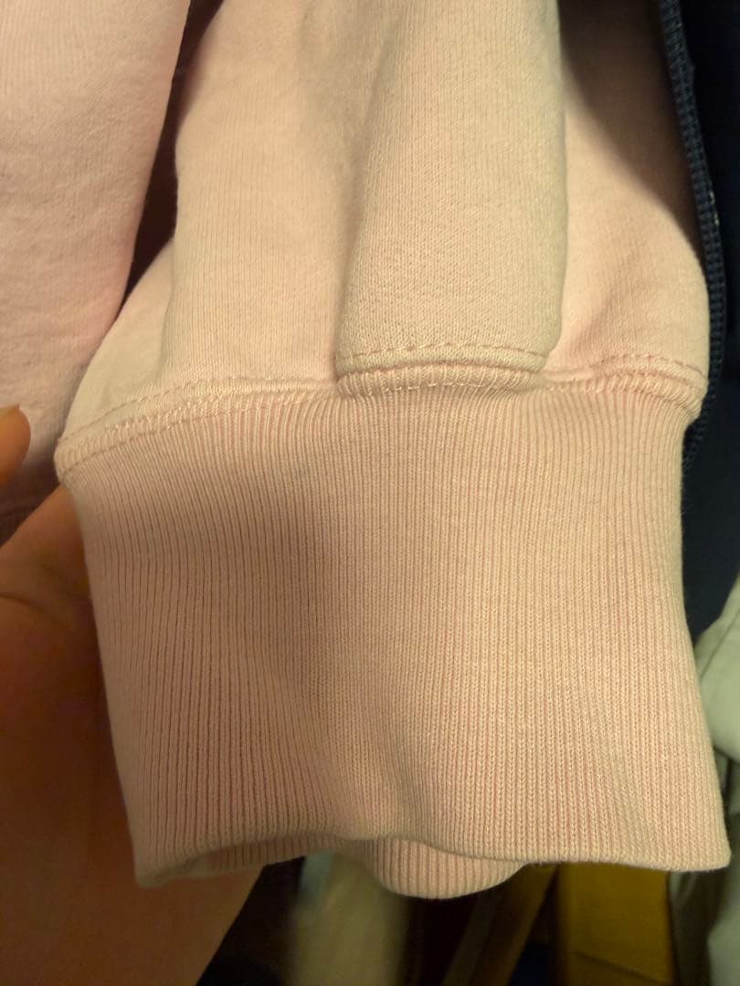 トップス Supreme Satin Applique parker pink