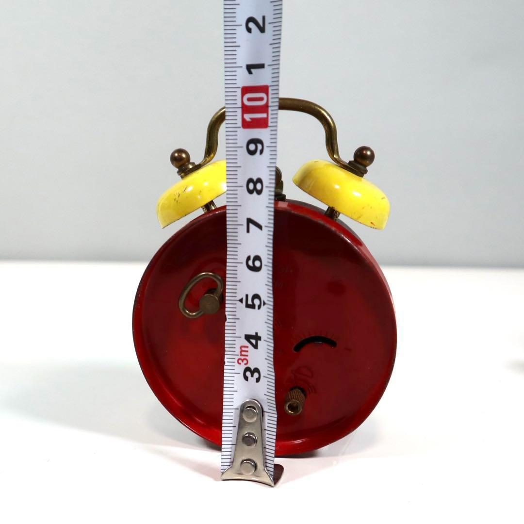 【動作OK】BRADLEYその① 1960～70年ミッキー ゼンマイ目覚まし時計