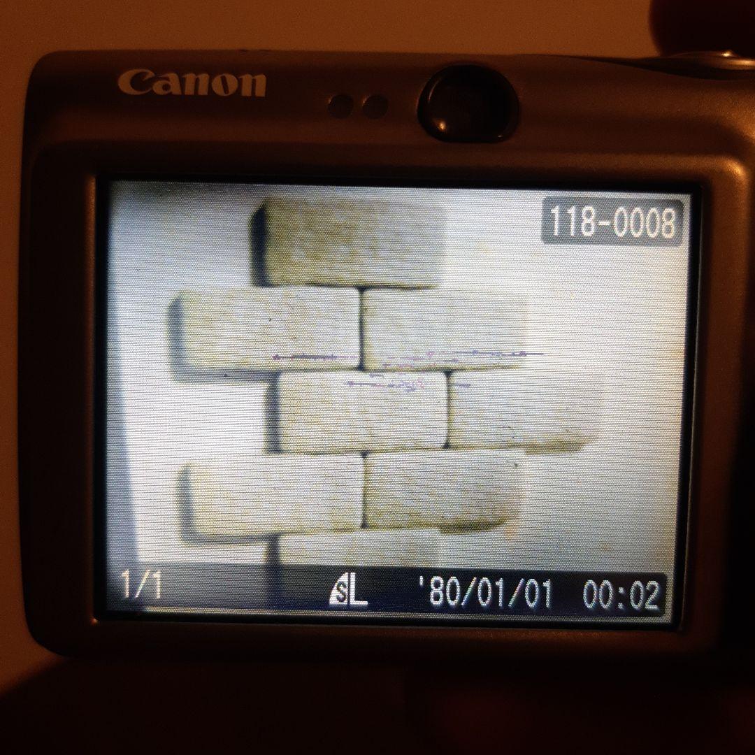 ジャンク！Canon IXY DIGITAL 1000