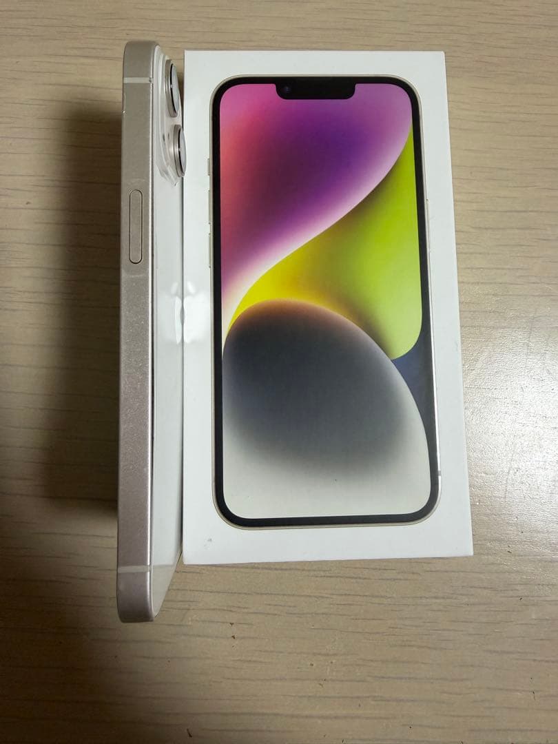 最終値下げiPhone 14 Apple スターライト128GB 本体