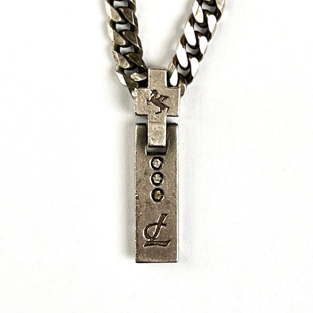 レダシルマ クロスクロス di ユニコーン ネックレス Ge/Ag 日本製