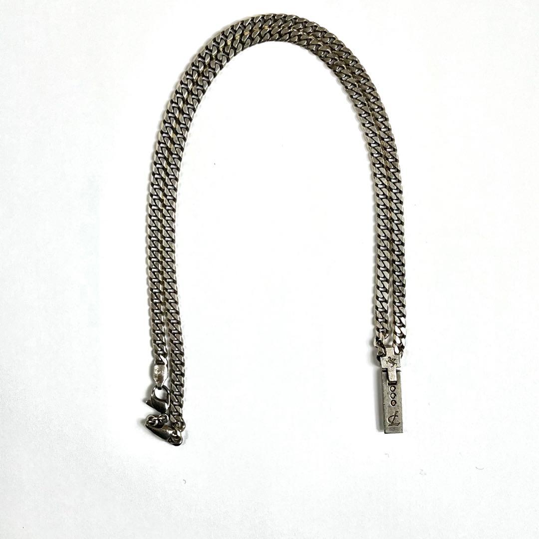 レダシルマ クロスクロス di ユニコーン ネックレス Ge/Ag 日本製