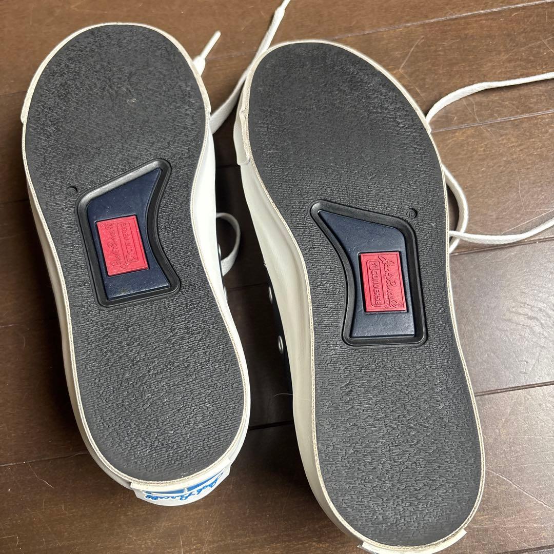 CONVERSE 　ジャックパーセル　ブラックレザー 　24.5センチ