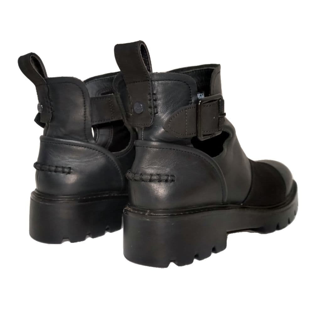 ✨美品✨UGG アグ　Stocktonブーツ　24cm　本革　ブラック