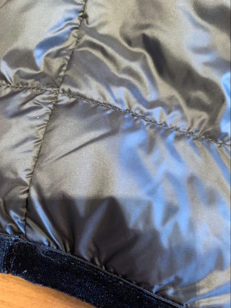 SHIPS別注TAION パイピング ノーカラー ダウン ジャケット タイオン