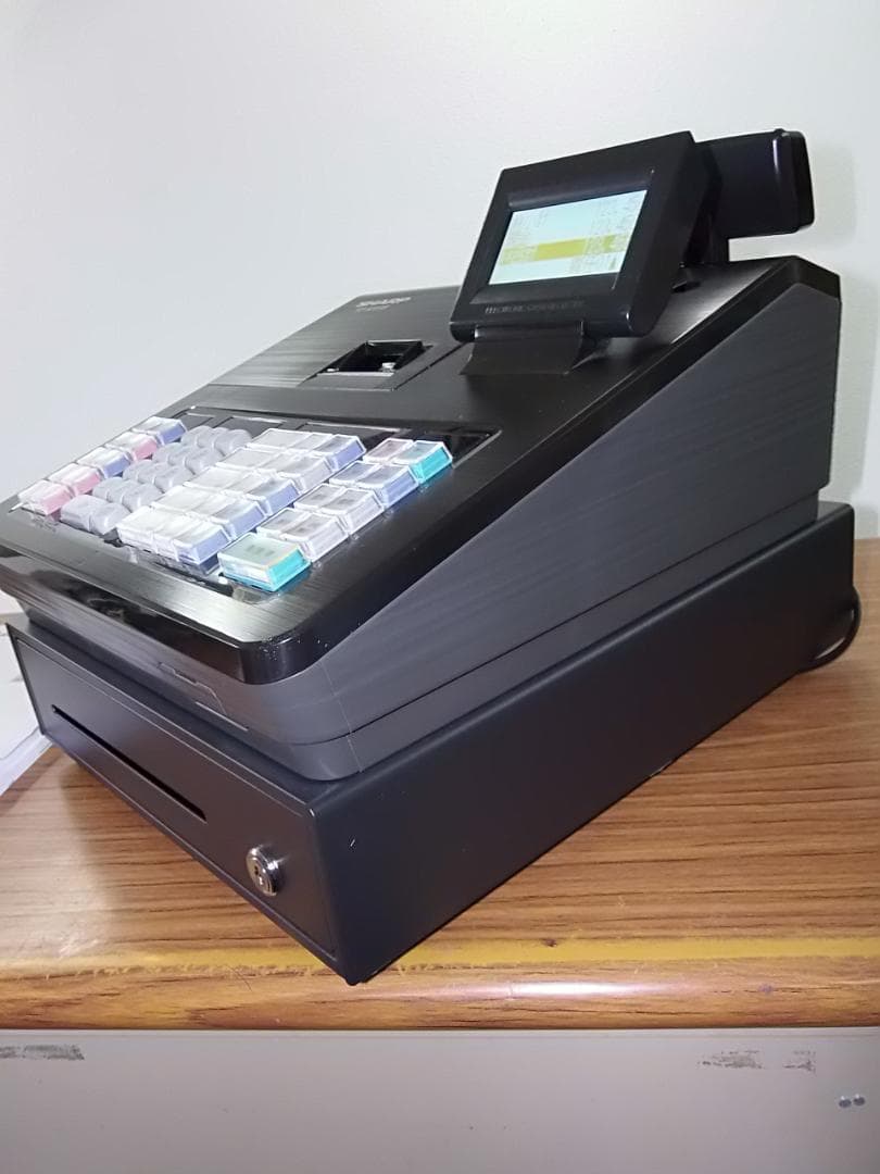 後継機種21年製設定無料211シャープインボイスレジスターXE-A207B-B