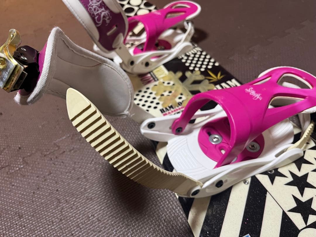 SPOON Hammock スノーボードビンディング ピンク　110