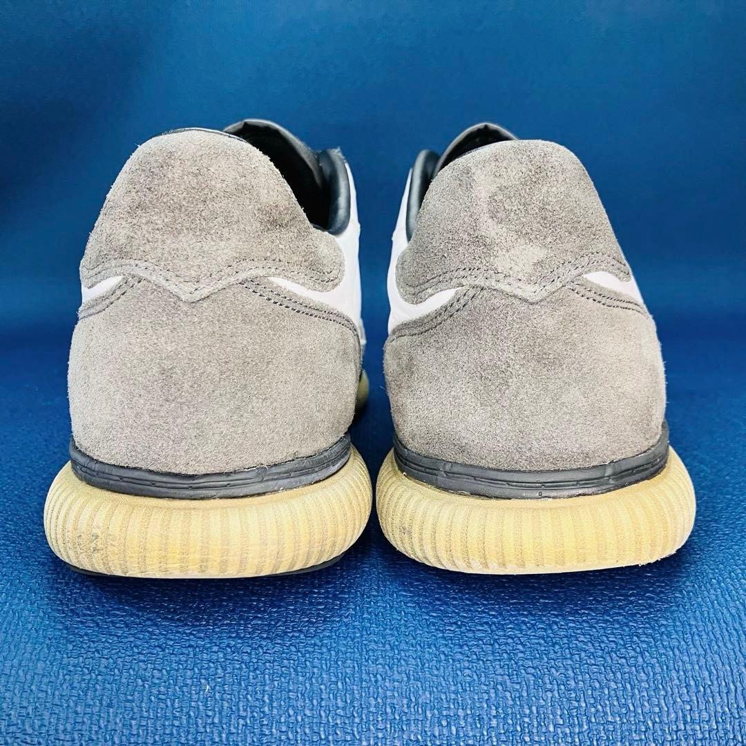 【Onitsuka Tiger 】28㌢デレシティ ホワイト×グレー　厚底レザー