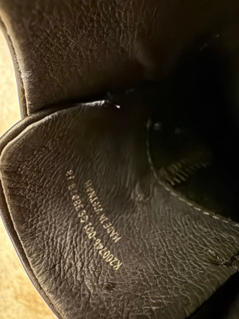 カンペール CAMPER ツインズ TWINS 24㎝ 美品 ブラック ホワイト