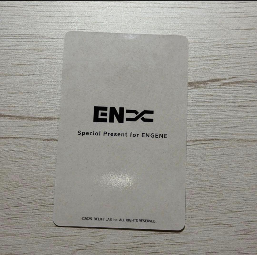 enhypen ジェイク トレカ アンケートトレカ 2025