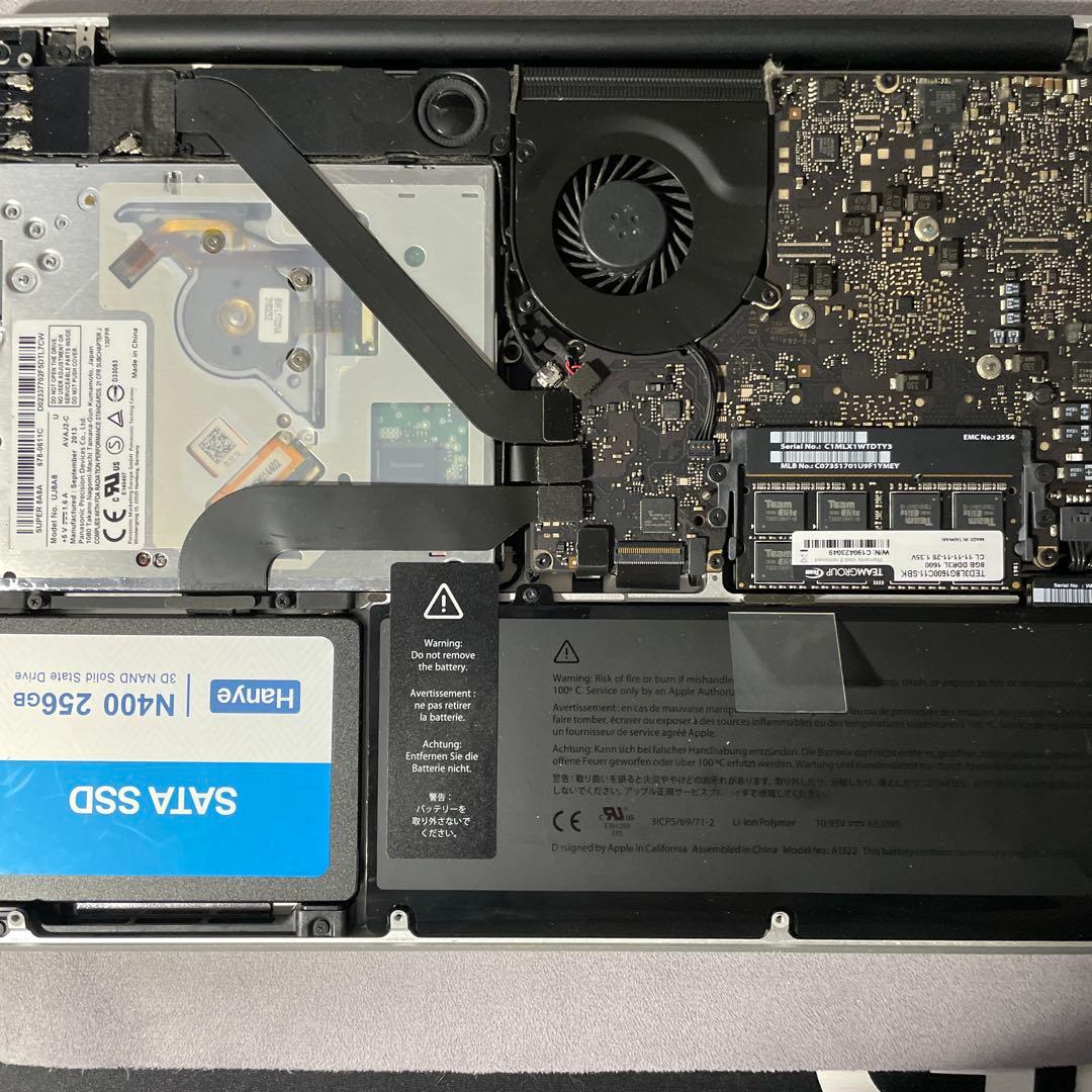 Ab美品SSD256 Mac Book Pro 13inch Mid2012